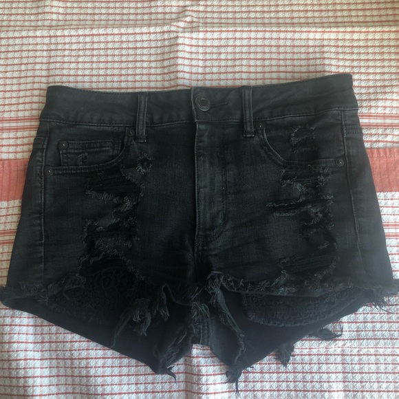 AEO Hi Rise Shortie Shorts - Picture 5 of 7
